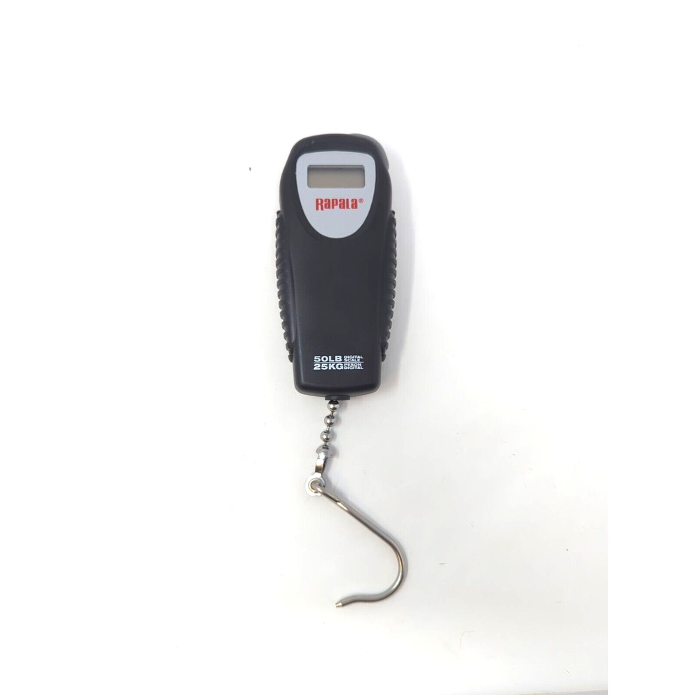 Rapala Mini Digital Scale - 50lbs/ 25KG tested works with hook fast shipping